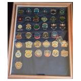 S2 - DODGER PINS FRAMED COLLECTION (O52)