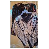 S2 - TWO SEQUIN/BEADED TOPS (A58)