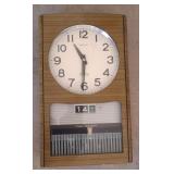 S2 - SEIKO WALL CLOCK TIME-DATER (G14)