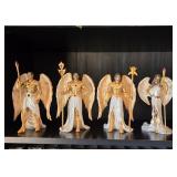 S2 - FOUR LIMITED ED ANGEL FIGURINES  (O3)