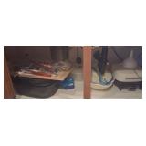 S2 - ELECTRIC SKILLET, ROASTING PAN, BBQ UTENSILS