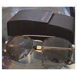 S2 - VINTAGE POLICE SUNGLASSES & CASE (T4)