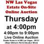 Thurs.@4pm - Northwest Las Vegas Estate Online Auction 6/11