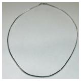 STERLING SILVER NECKLACE 9.7 GRS