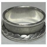 STERLING SILVER RING 7.00GRS