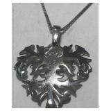 STERLING SILVER CHAIN/PENDANT 3.1 GRS