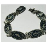 STERLING SILVER 7.50INCH BRACELET 8.10GRS