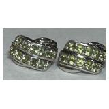 STERLING SILVER EARRINGS 4.2 GRS