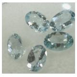 2.09CT AQUAMARINE GEMSTONES