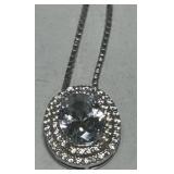 STERLING SILVER PENDANT/CHAIN 4.2 GRS