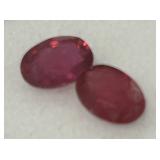 2.07CT RUBY GEMSTONES