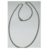 STERLING SILVER CHAIN 7.1 GRS