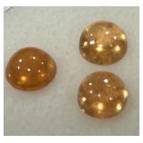2.98CT CABOCHON SPESSERTITE GARNET GEMSTONES