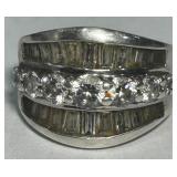 STERLING SILVER RING 7.3 GRS