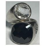 STERLING SILVER RING 10.5 GRS