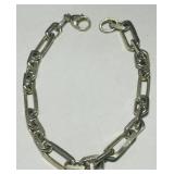 STERELING SILVER BRACELET 25.6 GRS