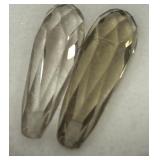 14.32CT SMOKEY QUARTZ GEMSTONES