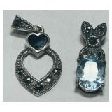 STERLING SILVER CHARMS 3.6 GRS