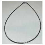 STERLING SILVER NECKLACE 24 GRS