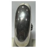 STERLING SILVER NAVAJO STOVER PAUL RING 15.00GRS