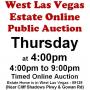 Thur.@4pm - West Cheyenne Estate Online Public Auction 7/30