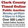 Mon.@4pm - Clark County Timed Online Public Auction 6/8