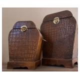 N1 - TWO DECORATIVE BOXES (L37)