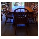 N1 - DINING TABLE WITH SIX CHAIRS (K50)