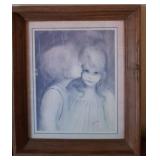 N1 - MARGARET KANE ART FRAMED 17X20' (K72)