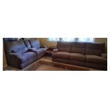 N1 - RECLINING SOFA & LOVESEAT (E9)