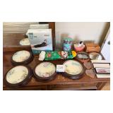 N1 - COLLECTIBLE PLATES, HEATING PAD, COLLECTIBLES