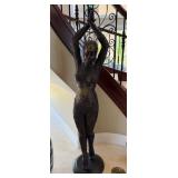 N3 - CHIPARAS DANCER STATUE 56"T (L67)
