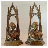 N3 - PAIR OF VINTAGE BOOKENDS (F115)