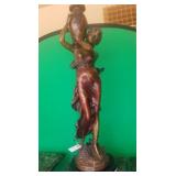 N3 - BRONZE SCULPTURE 35.5"T (G11)