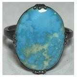 STERLING SILVER RING 4.10GRS