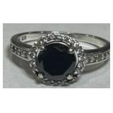 STERLING SILVER RING 3.80GRS