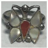 STERLING SILVER RING 3.50GRS