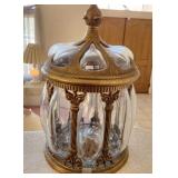 S3 - VINTAGE BLOWN APOTHECARY GLASS HUMIDOR