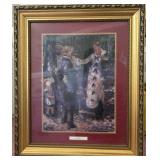 S3 - RENOIR 'THE SWING' PRINT FRAMED 25X20' (L173)