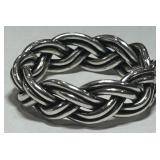STERLING SILVER RING 8.50GRS