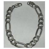 STERLING SILVER 8.50INCH BRACELET 23.50GRS