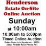 Sun.@10am - Green Valley Estate Online Public Auction 6/14