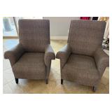 16 - PAIR OF MATCHING ARM CHAIRS