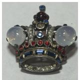 VINTAGE STERLING SILVER  BROCH 12.50GRS