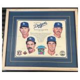 11 - 1992 DODGERS RECORD-SETTING INFIELD (B222)