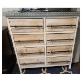 19 - EIGHT-DRAWER DRESSER