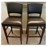16 - PAIR OF MATCHING BAR STOOLS