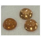 2.98CT CABOCHON SPESSERTITE GEMSTONES