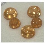 3.79CT CABOCHON SPESSERTITE GEMSTONES