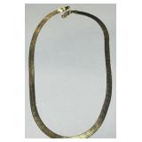 GOLD PLATED STERLING SILVER 16INCH CHAIN 9.00GRS